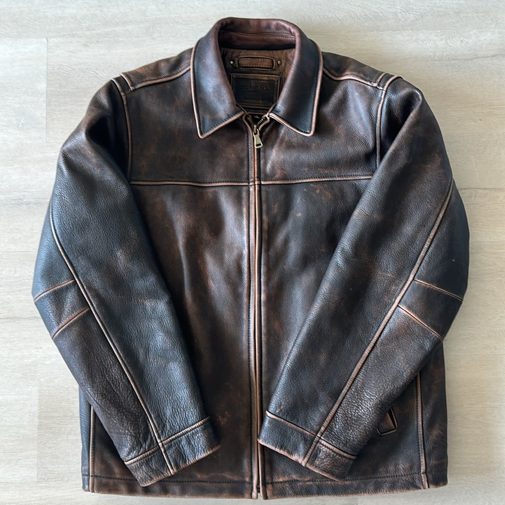 SONOMA | LETHER JACKET | M